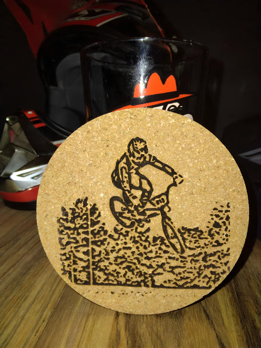 BMX Race Sports Coasters - Front