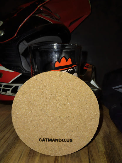 Freestyle BMX Artwork Coaster - Back