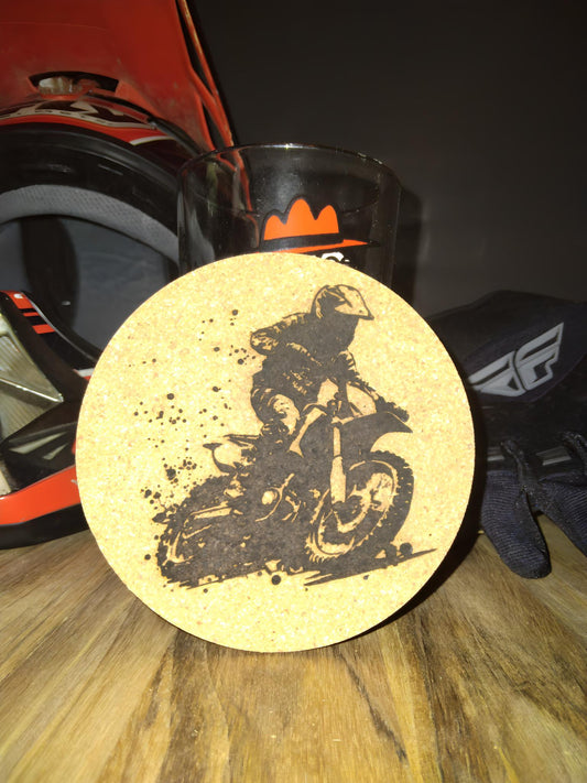 MX Art Design Cork Coaster - Front